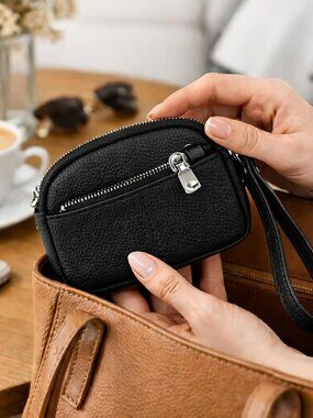 Wallets for Women, RFID Small Ladies Wallet, Wrislet Wallet Coin pouch Multi Car